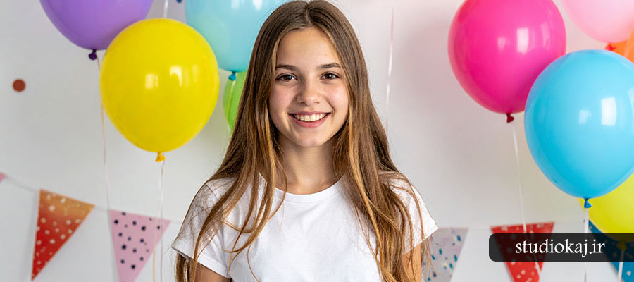 ایده عکاسی تولد در خانه