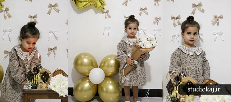 ایده عکاسی تولد در خانه
